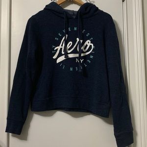 Aero cropped hoodie